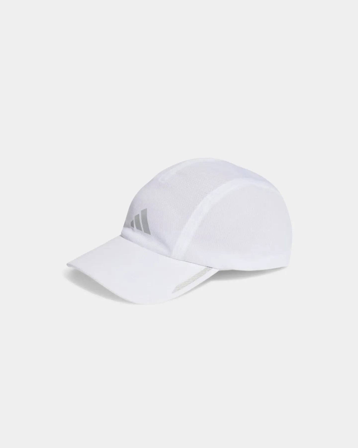 Adidas Run Mesh Strapback Cap White