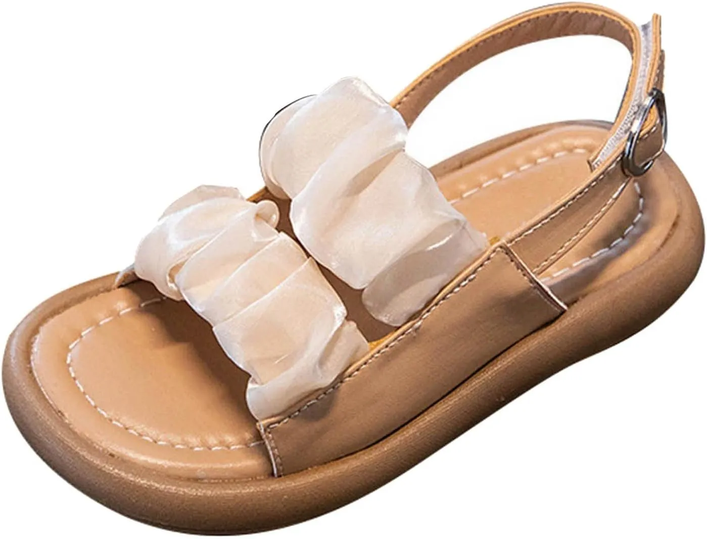Children's Girls Sandals Summer Mesh Open Toe Shoes with Dresses Daily Wear Slippers Toddler Girl Slipper for Kids