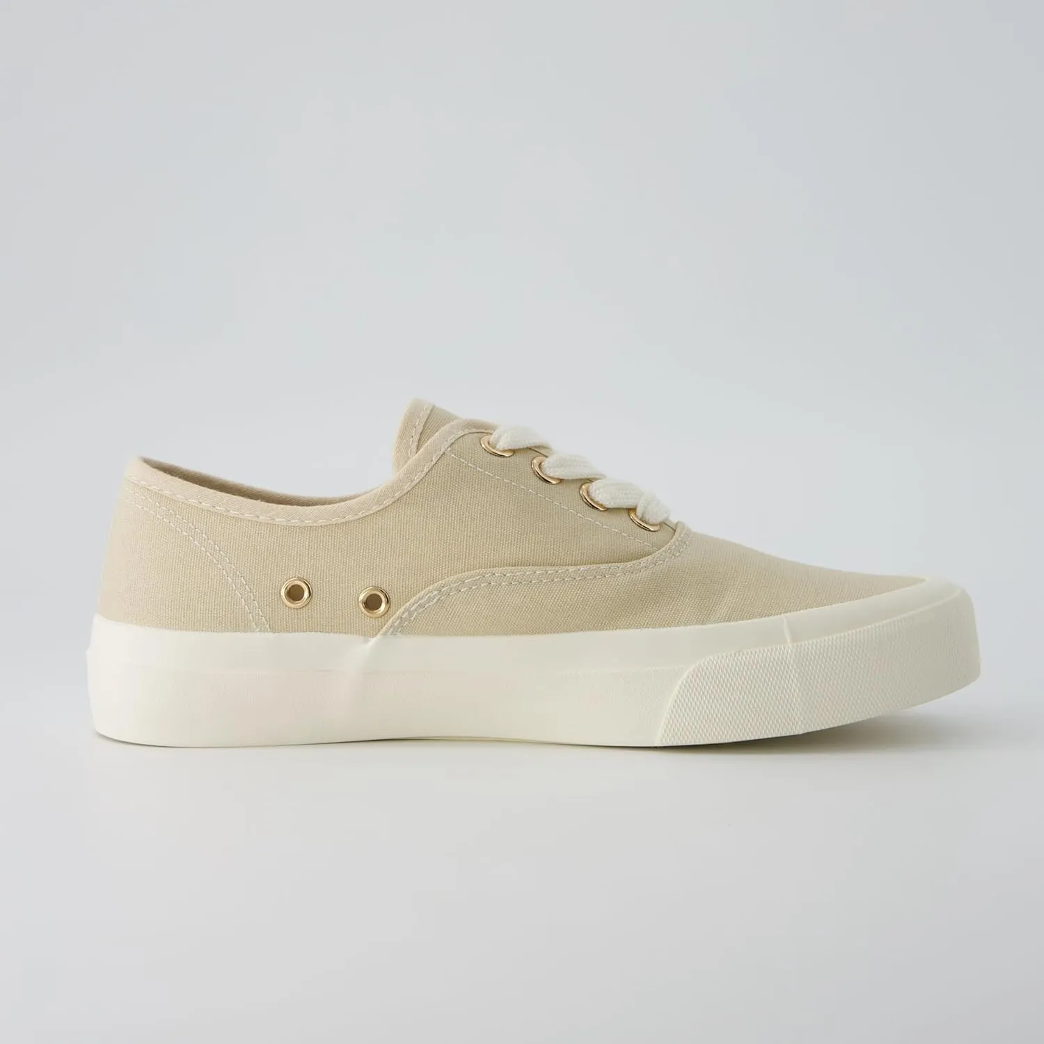 CUSHIONAIRE Women??s Freshman Canvas Lace-Up Sneaker with Memory Foam, Wide Widths Available | Casual Walking Shoes, Lightweight & Comfortable
