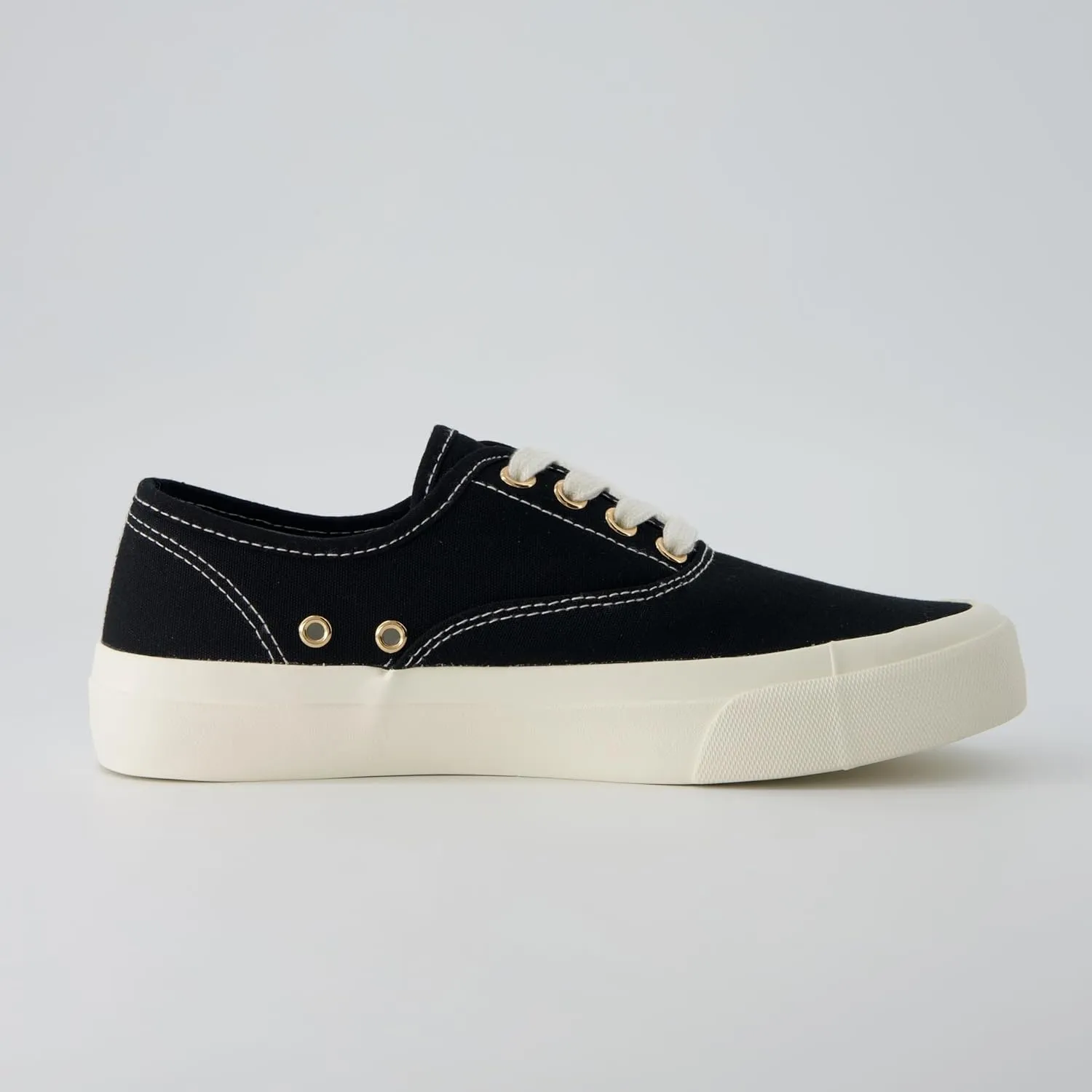 CUSHIONAIRE Women??s Freshman Canvas Lace-Up Sneaker with Memory Foam, Wide Widths Available | Casual Walking Shoes, Lightweight & Comfortable