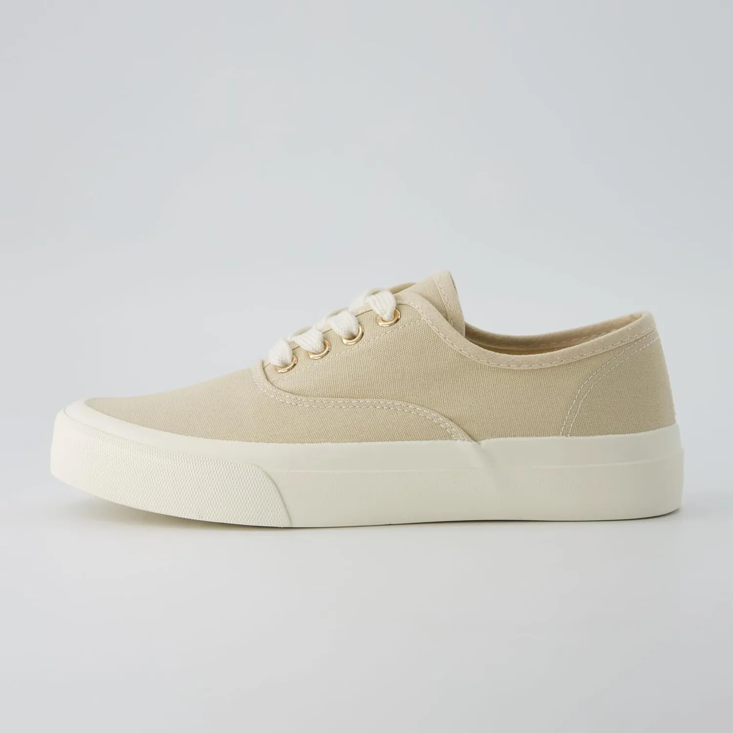 CUSHIONAIRE Women??s Freshman Canvas Lace-Up Sneaker with Memory Foam, Wide Widths Available | Casual Walking Shoes, Lightweight & Comfortable