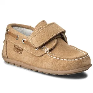 GARVALIN 50 aniversario Boys Shoe Brown Suede Leather Size 21 Children