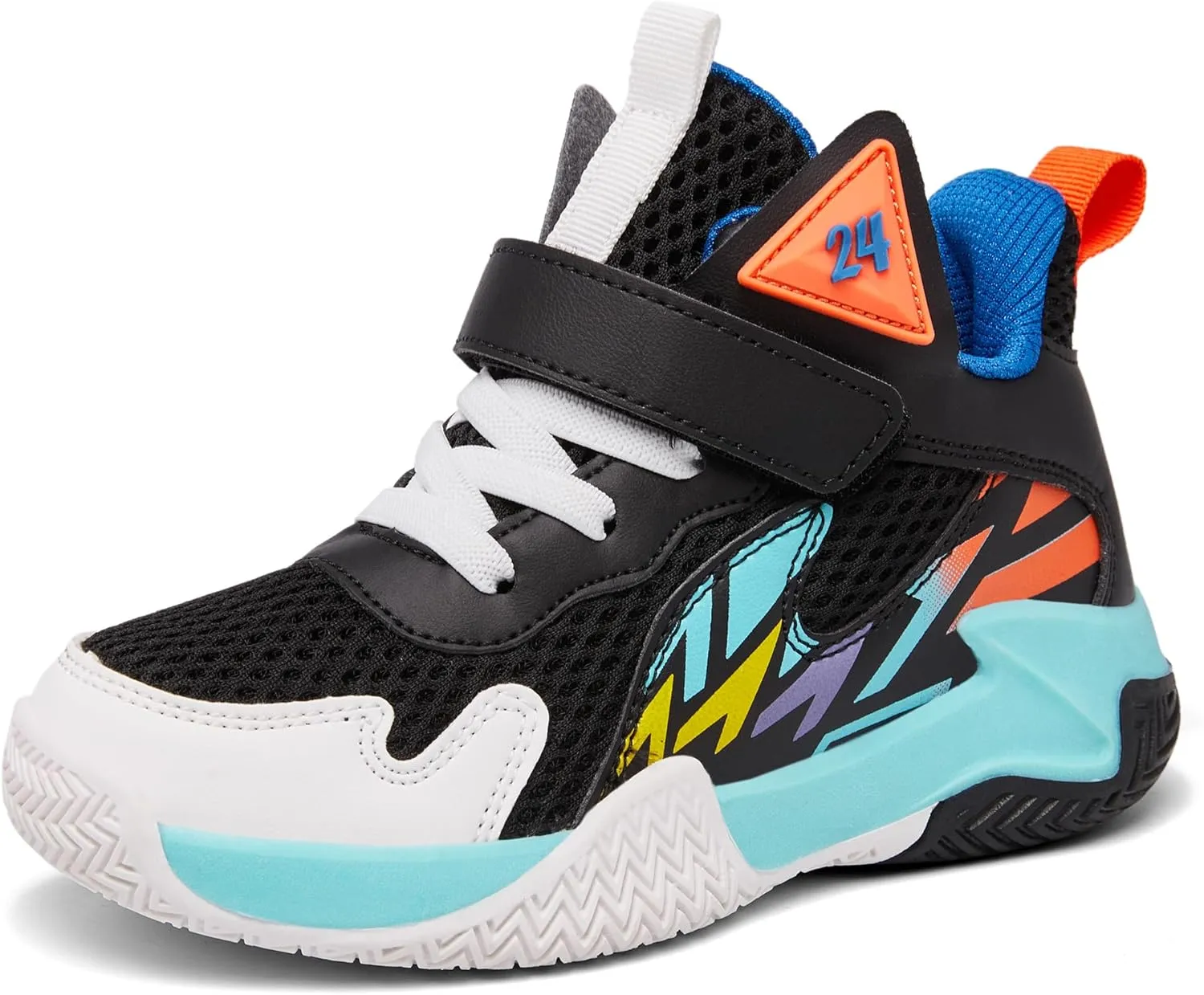 Girl's Boy??s Basketball Shoes Kids Fashion Comfortable Sneakers Breathable Leightweight Outdoor Sport Non Slip Shoe
