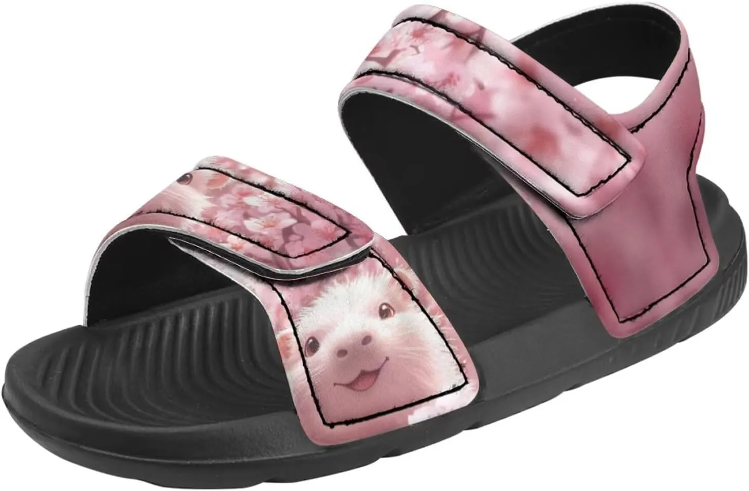 Guinea Pig Sandals for Girls Summer Outdoor Athletic Sport Sandals for Toddler Kids