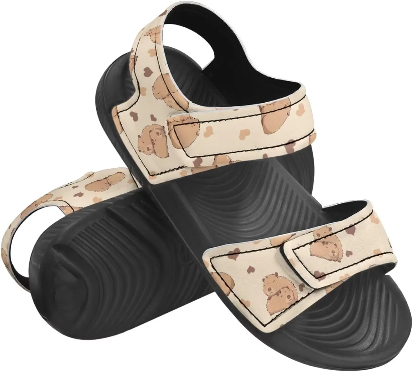 Guinea Pig Sandals for Girls Summer Outdoor Athletic Sport Sandals for Toddler Kids