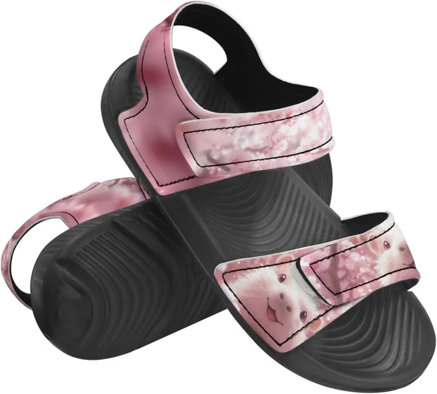 Guinea Pig Sandals for Girls Summer Outdoor Athletic Sport Sandals for Toddler Kids