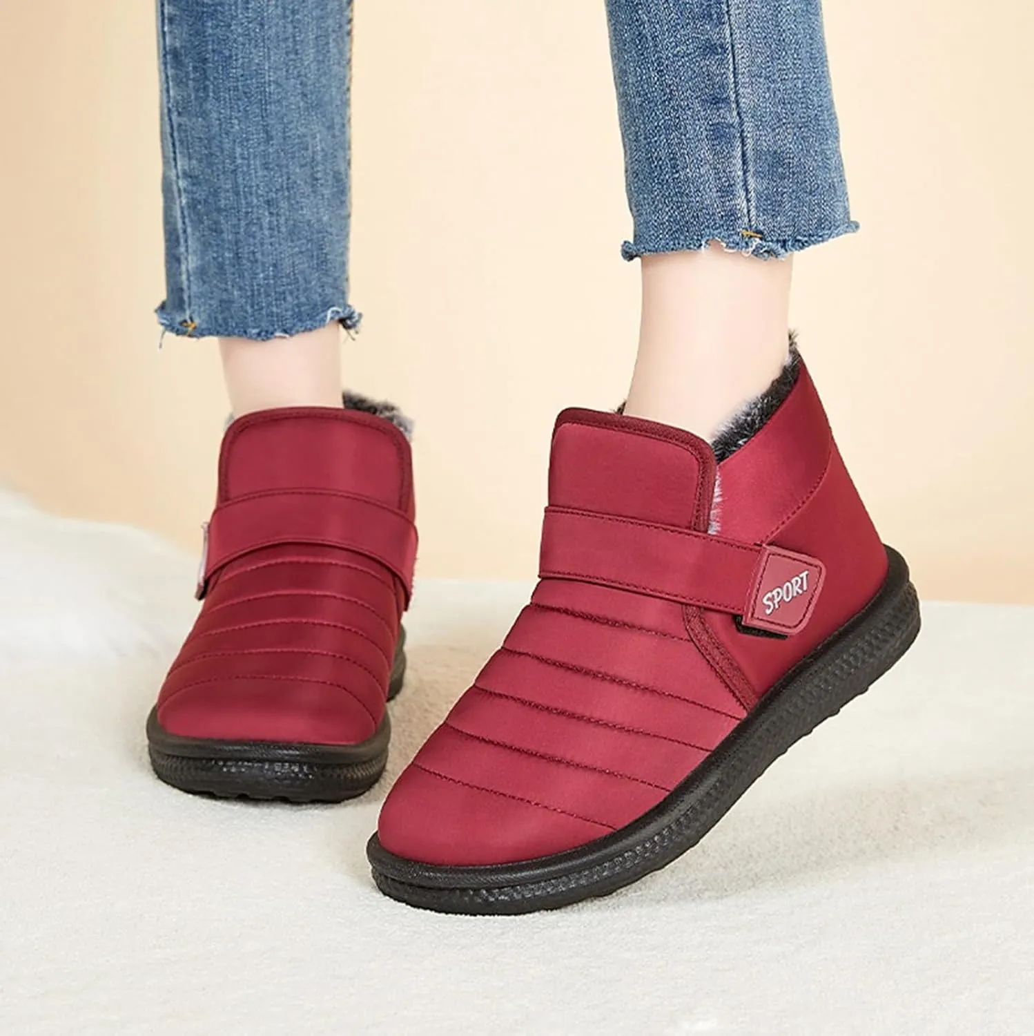 High Heel Winter Boots for Women Winter Boots for Men Womens Slip On Winter Boots Black Winter Boots High Heel Winter Boots for Women Today Only Prime of Day 2024