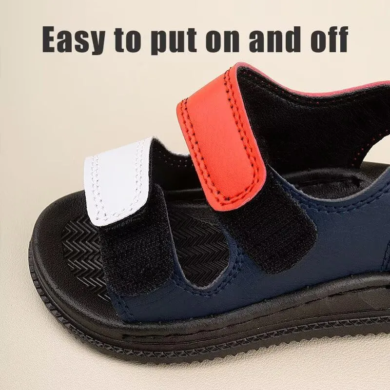 Kids Boy Open Toe Breathable Summer Sandals for Outdoor Beach Walking Aqua Water Sport