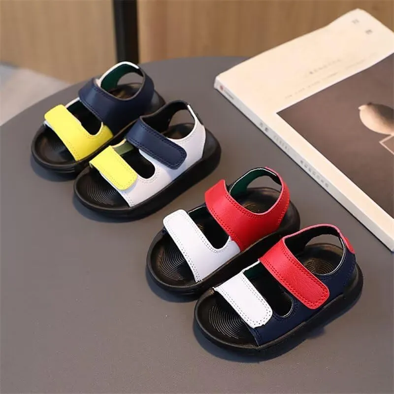 Kids Boy Open Toe Breathable Summer Sandals for Outdoor Beach Walking Aqua Water Sport
