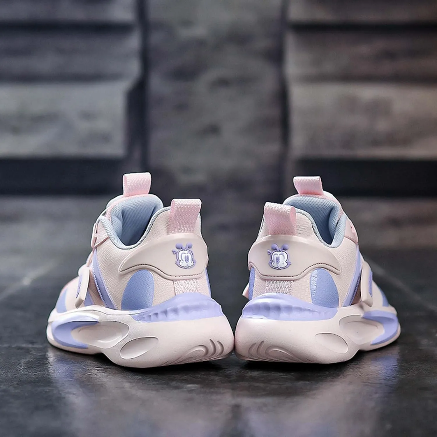 Kid's Rotating Buckle Running Shoes, Breathable and Lightweight Walking Shoes, Anti Slip and Wear-Resistant Sports Shoes, Synthetic Leather Upper Running Shoes, Short Distance Running Shoes.