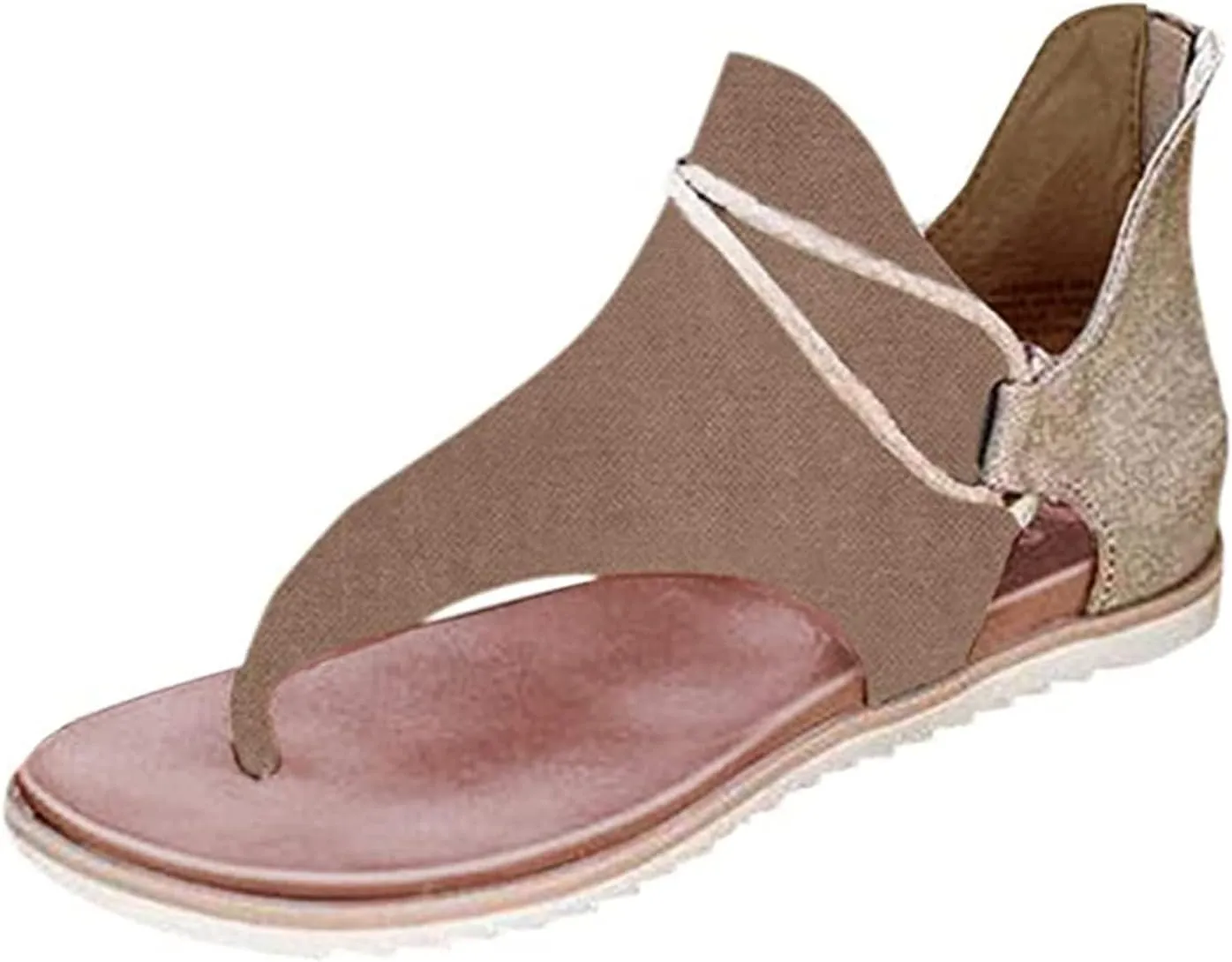 Ladmiple Sandals Women Dressy Summer 2023 Fashion Open Toe Gladiator Sandal Causal Beach Travel Platform Slippers Shoes