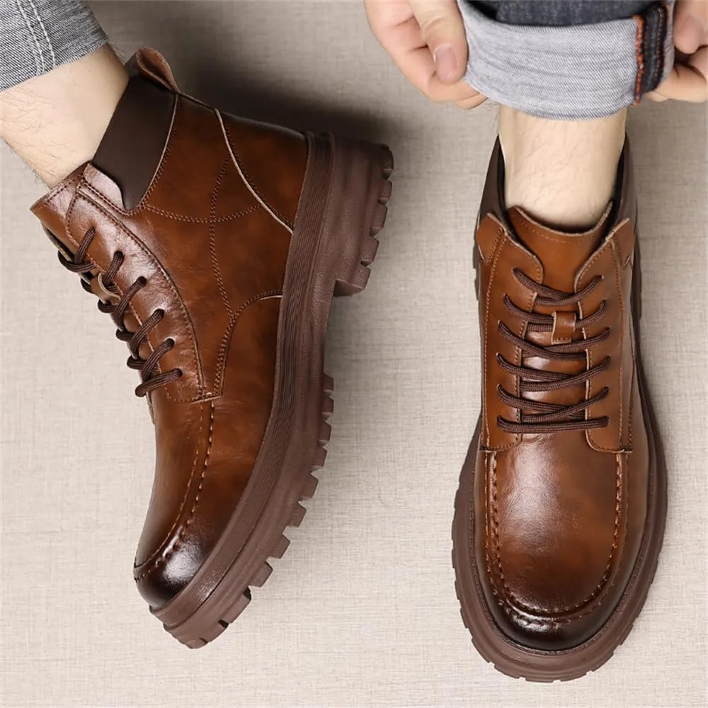 Men's Hiking Boots Waterproof Casual Chukka Boots for Men Trainers Shoes Size