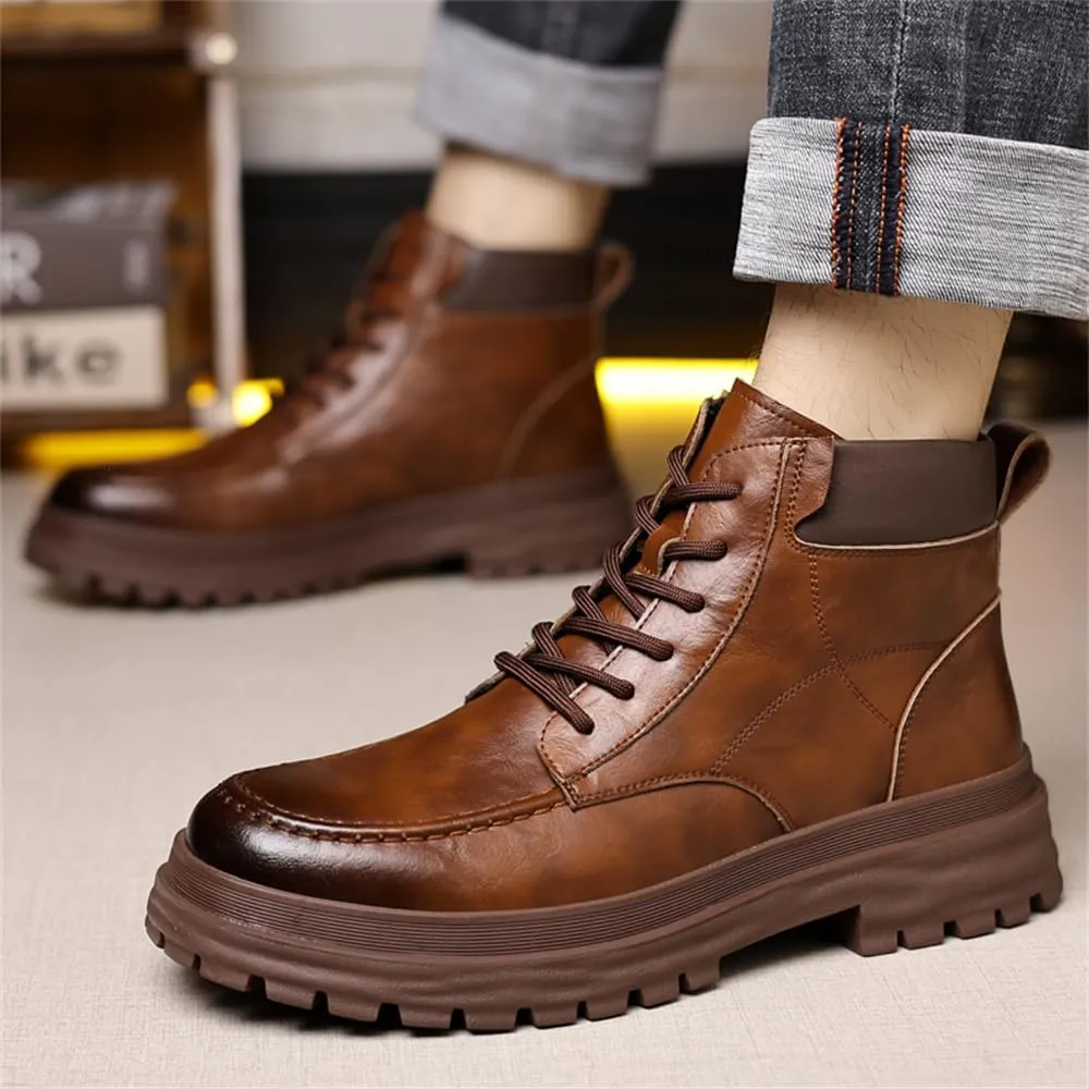 Men's Hiking Boots Waterproof Casual Chukka Boots for Men Trainers Shoes Size