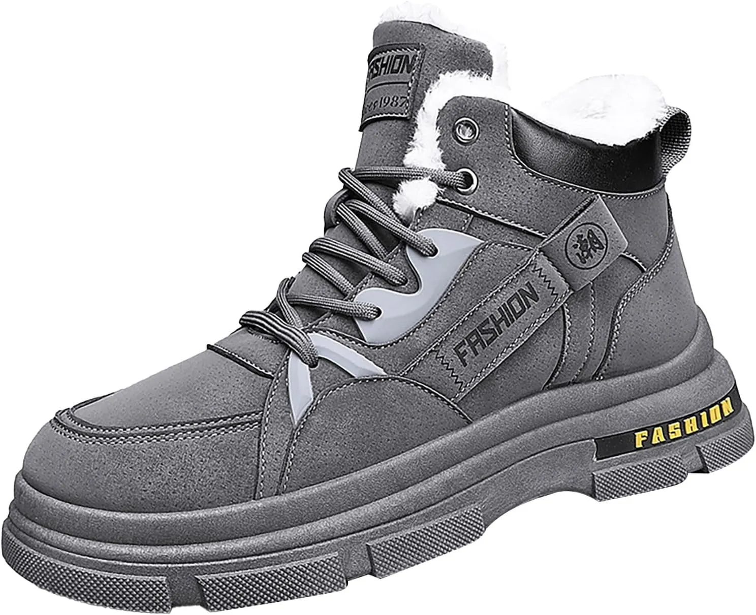Mens Snow Boots Cotton Short Shoes Snow Boots Boots for Men for Snow Hiking Boots Women aterproof