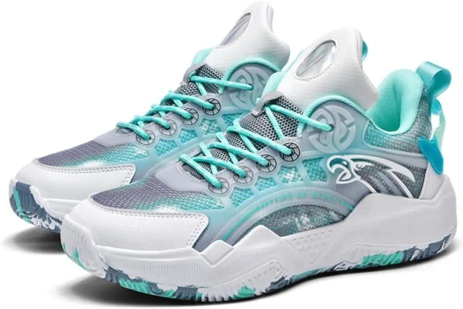 Mens Womens Basketball Shoes Breathable Non Slip Fashion Sneakers Comfortable Unisex-Adult Outdoor Sport Shoes