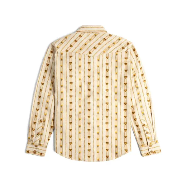 MOUNTAIN SHIRT - Mountain Angle Bone White