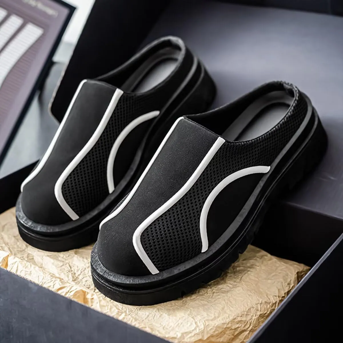 Slip on Shoes Comfortable Breathable Clogs House Slippers