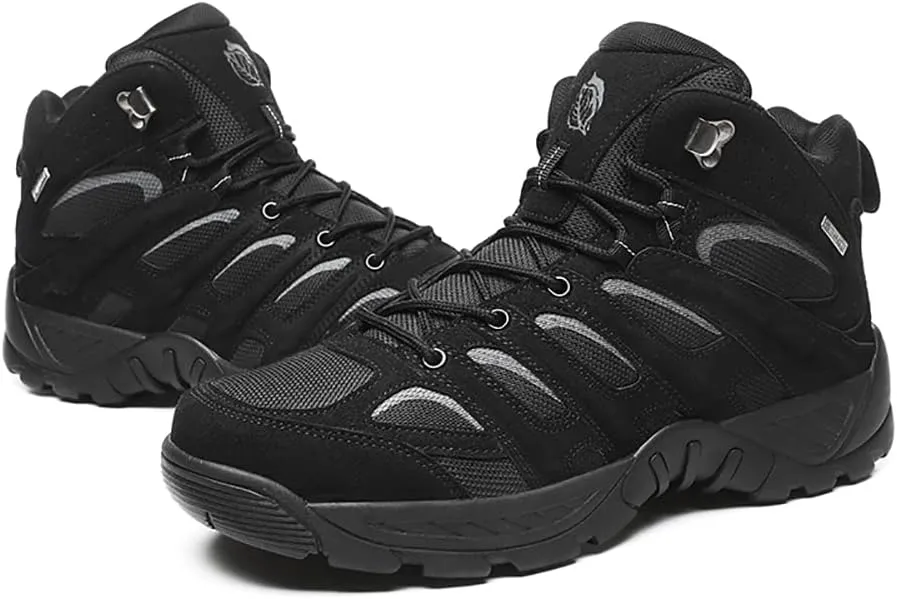 Succttssful Men's Breathable Hiking Trekking Boots for Outdoor - Comfortable Backpacking Boots for Traveler