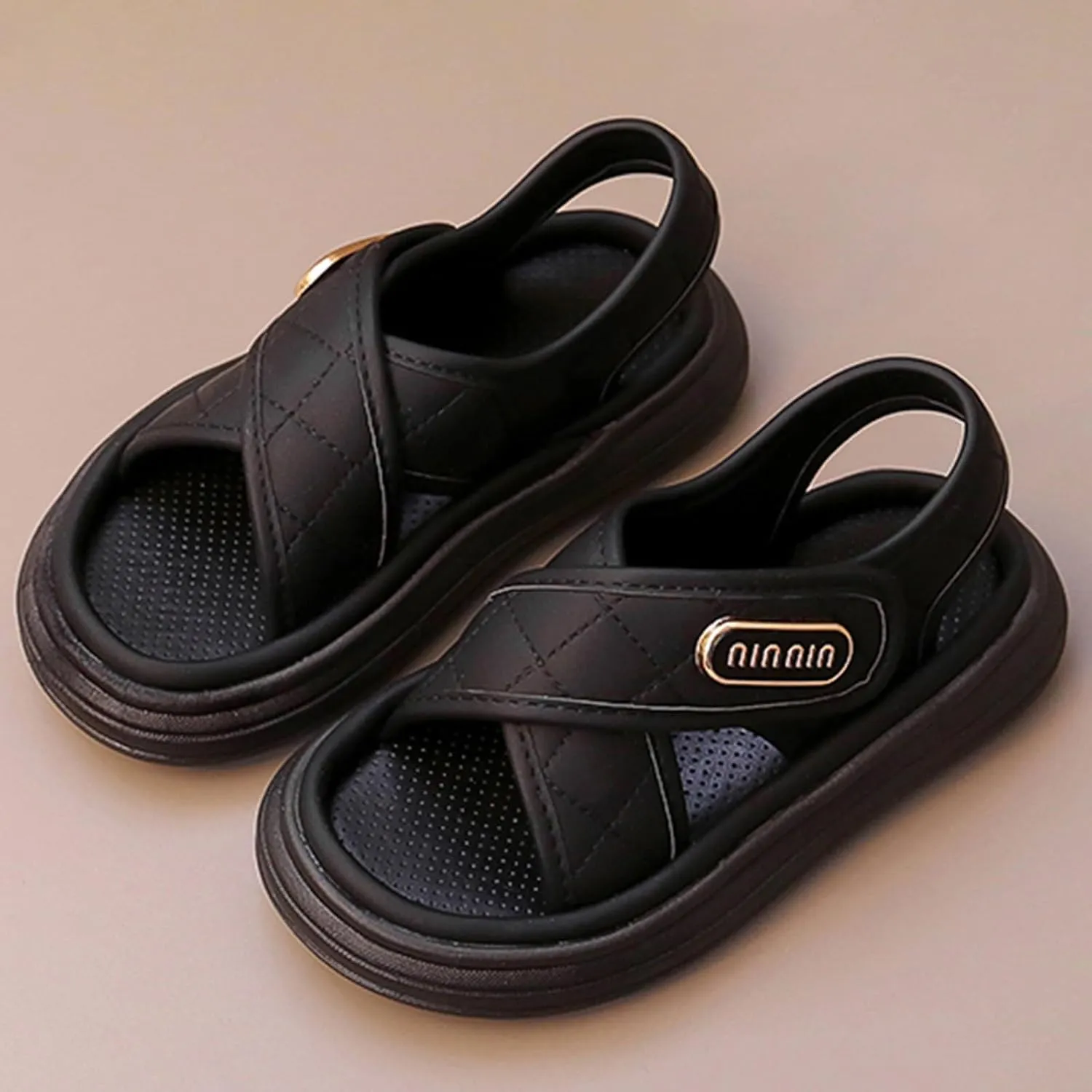Summer Soft Bottom Non Slip Little Girl Sports Beach Shoes Female Shoes Kids Sandals Girls Size 1 Sandals
