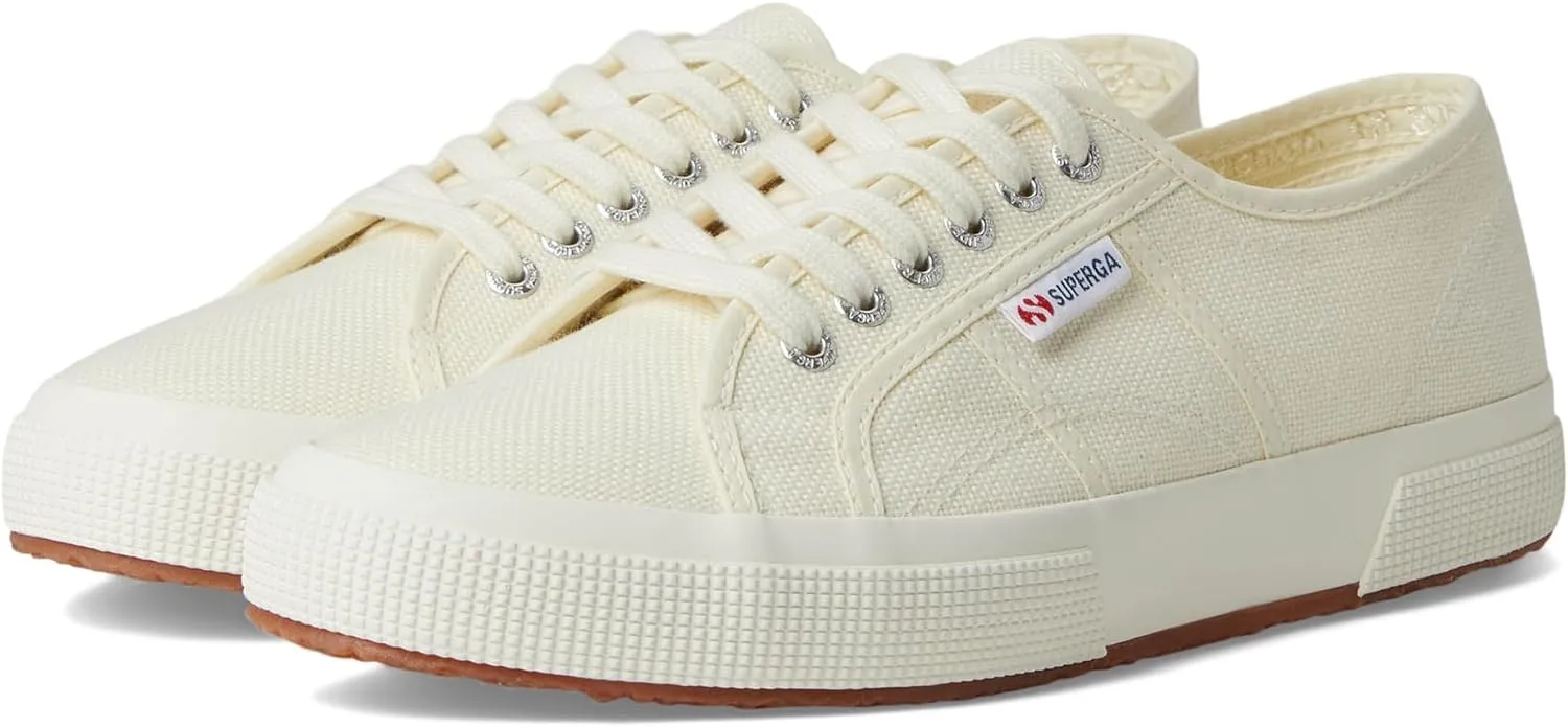 SUPERGA Unisex Low-Top Sneakers, Beige Natural Favors, 4 US Men