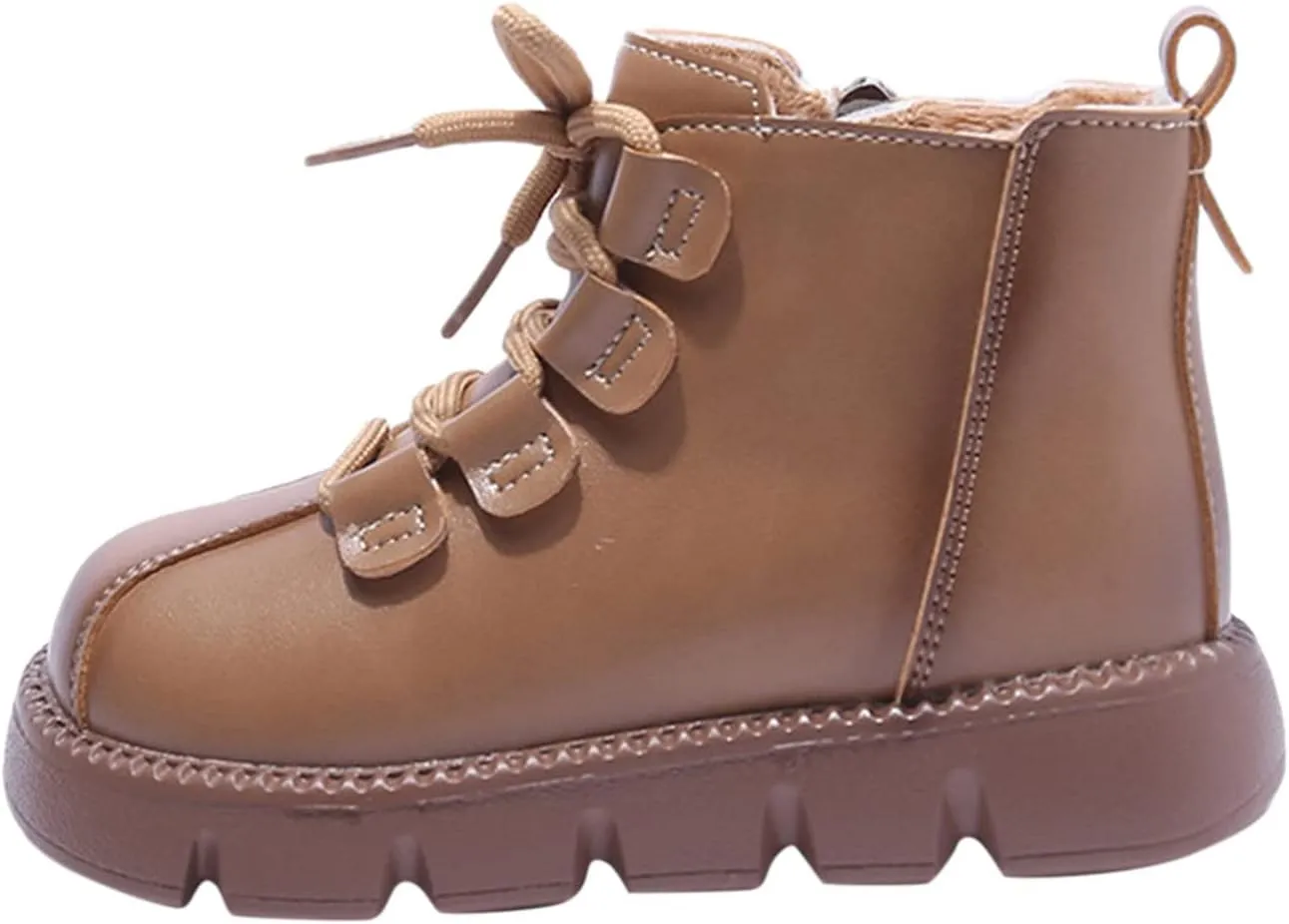 Toddler Shoes 4c Fashion Winter Children Boots For Boys And Girls Slip Thick Soles Flat Bottoms Boot Little Girls