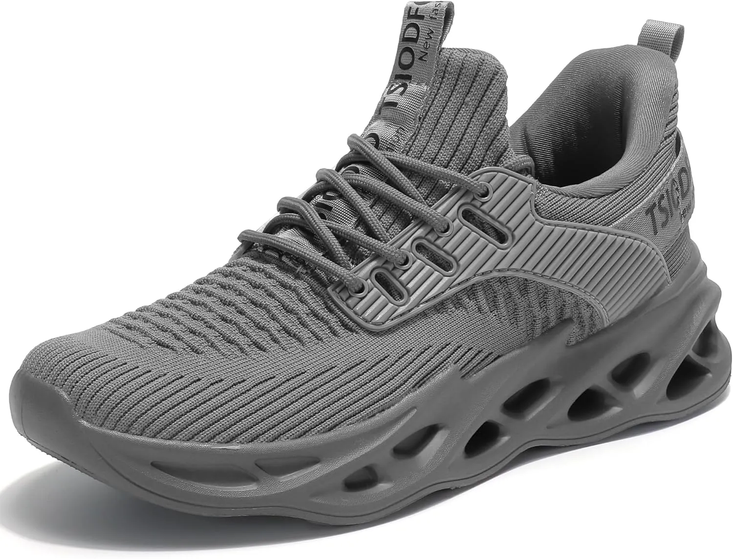 TSIODFO Men's Slip On Sneakers Tennis Walking Shoes
