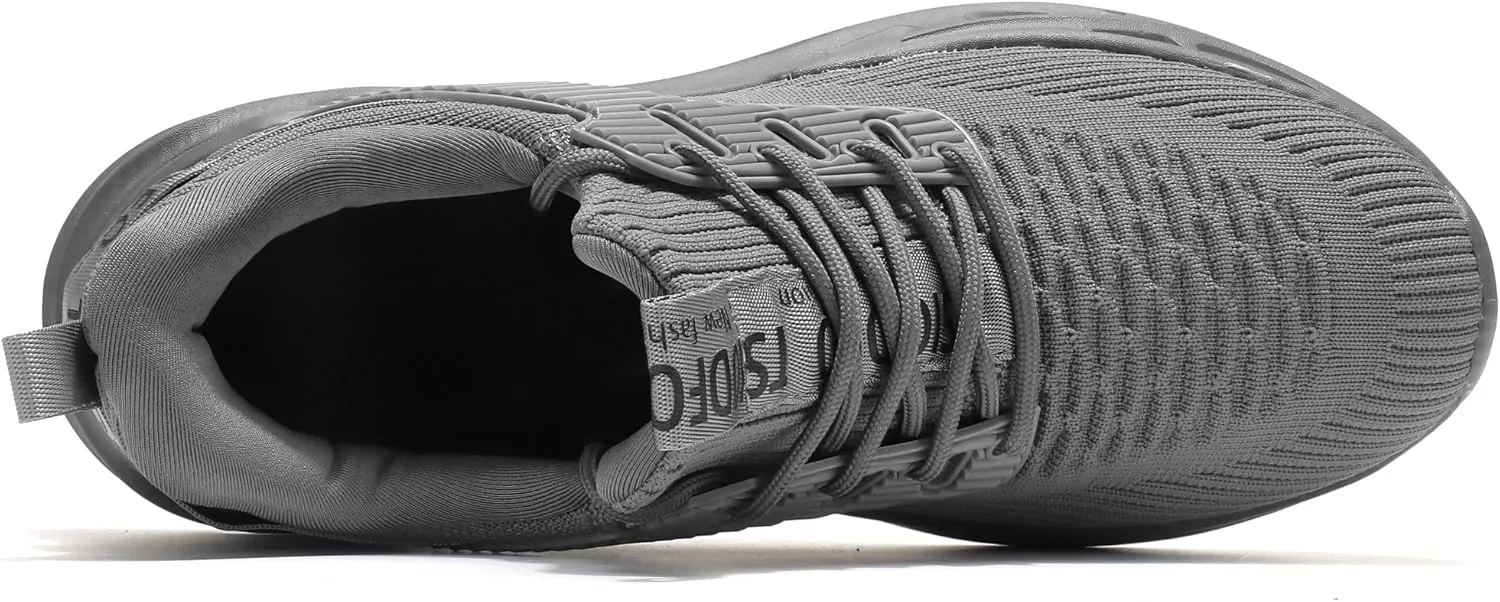 TSIODFO Men's Slip On Sneakers Tennis Walking Shoes