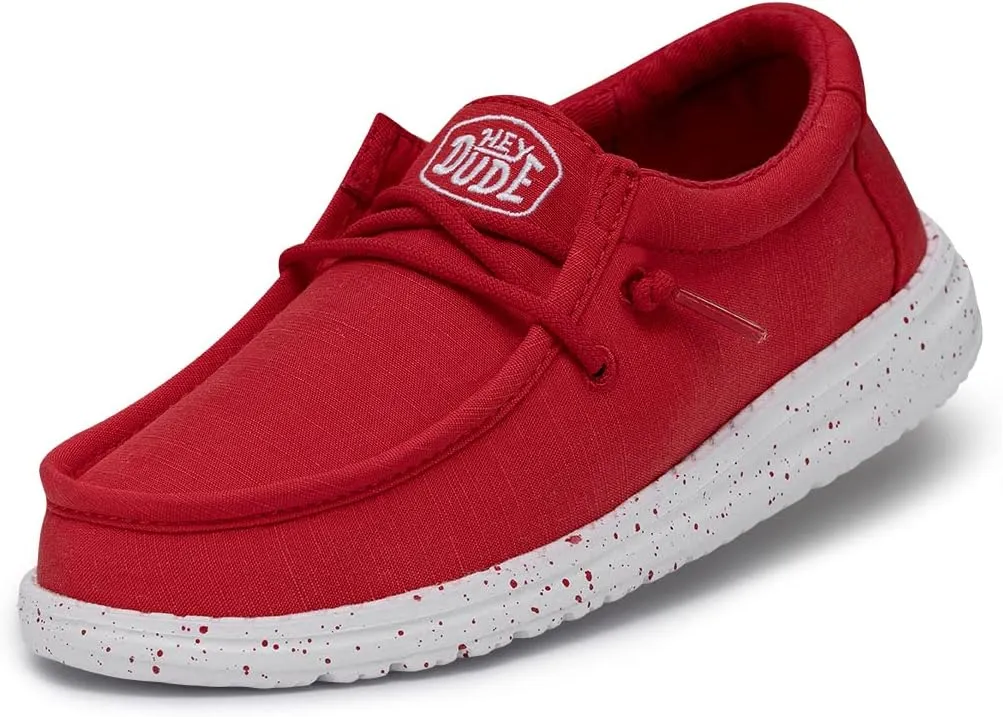Wally Youth Slub Canvas - Red