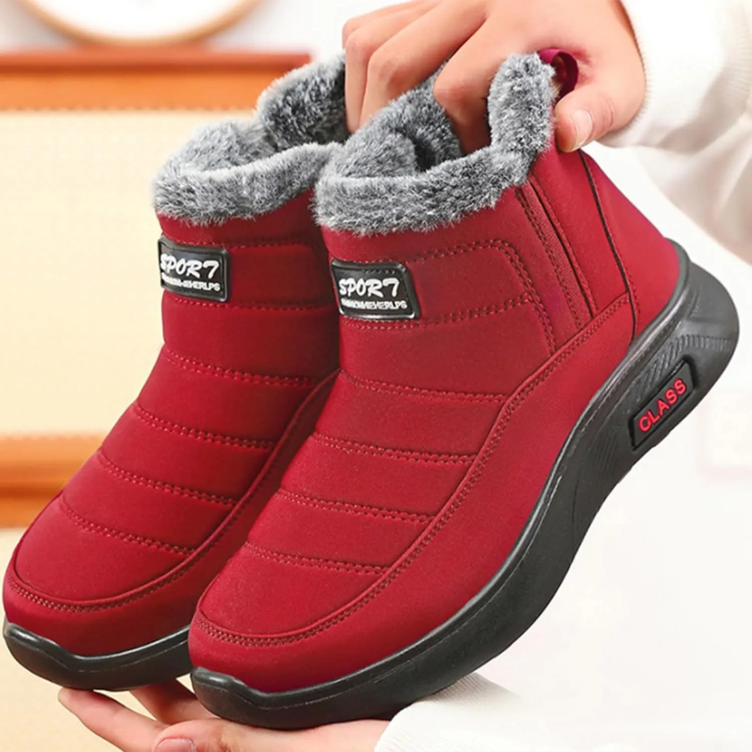 Women's Boots Winter Botas De Trabajo Para Mujer Calientes Botas De Mujer Para El Frio Fuzzy Boots Womens Hunting Boots Waterproof Insulated Camo October 11-12