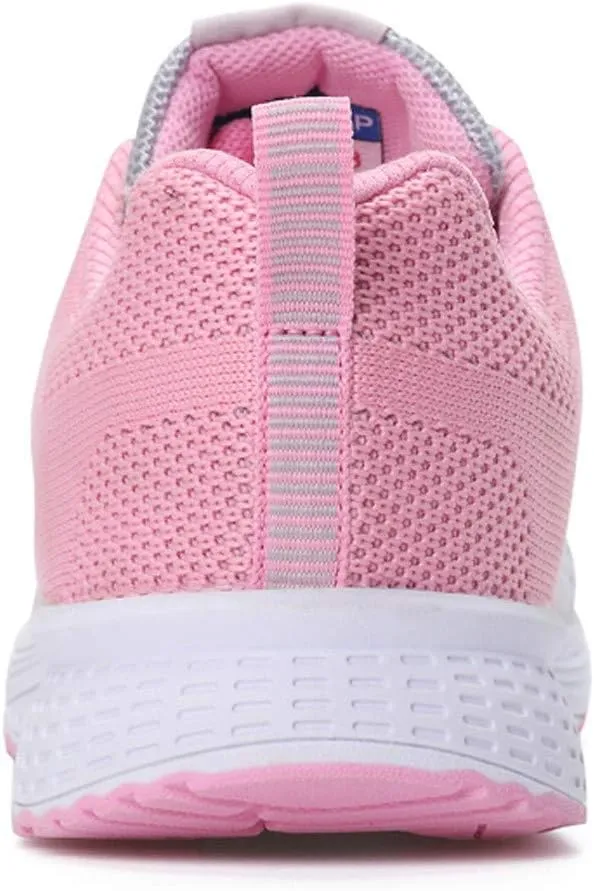 Women's Lace Up Walking Running Shoes Tennis Casual Mens Running Shoes Breathable Men Casual Dress Shoes Brown Sneakers Platform Tennis Shoe Cross Trainer Shoe