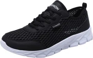 Womens Sneakers Air Cushion Running Shoes Lace Up Tennis Shoes Womens Mesh Dressy Casual Shoes Men's Fashion Sneakers Red Tennis Shoe Trainers Shoe