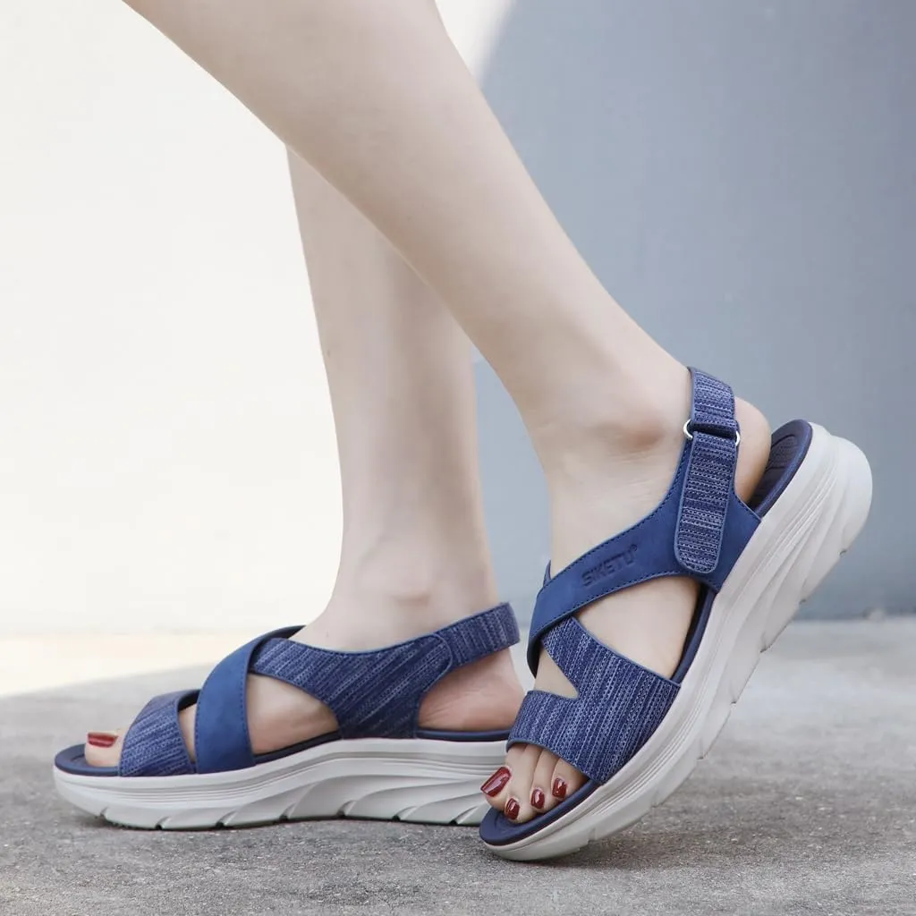 Women's Walking Sports Athletic Sandals Comfortable Outdoor Hiking Arch Support Slingback Casual Summer Beach Shoes