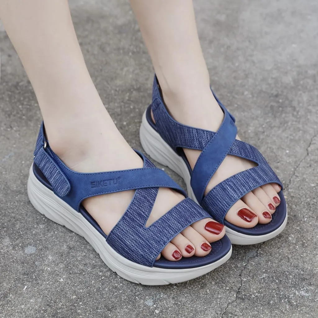 Women's Walking Sports Athletic Sandals Comfortable Outdoor Hiking Arch Support Slingback Casual Summer Beach Shoes